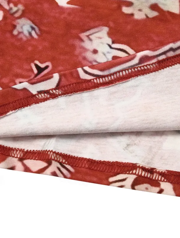 Women's Mini Dress Petite Dress Shift Dress Summer Dress Print Dress Bohemia Vintage Fashion Vacation Casual Daily Loose Fit Graphic Geometric Sleeveless Halter Neck Wine Blue Summer Spring