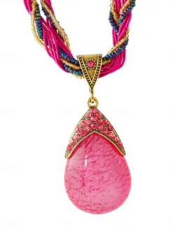 Women's necklace Archaistic Outdoor Geometry Necklaces