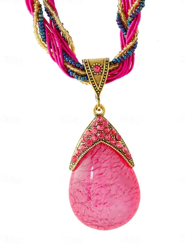 Women's necklace Archaistic Outdoor Geometry Necklaces