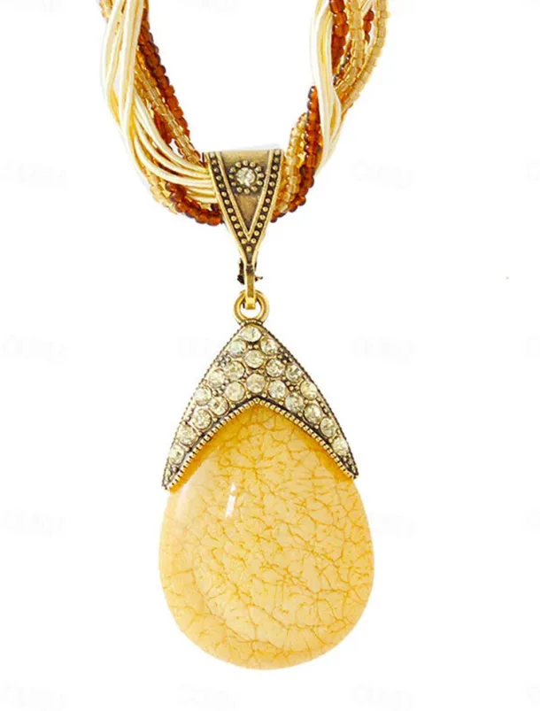 Women's necklace Archaistic Outdoor Geometry Necklaces