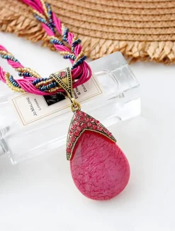 Women's necklace Archaistic Outdoor Geometry Necklaces