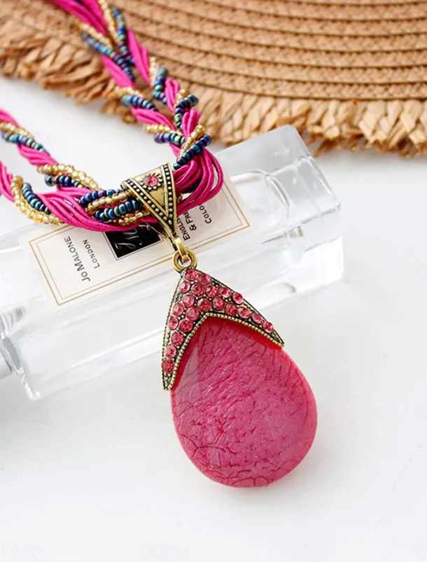 Women's necklace Archaistic Outdoor Geometry Necklaces