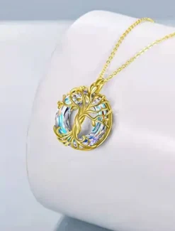 Women's necklace Chic & Modern Street Tree Necklaces / Gold / Silver / Fall / Winter / Spring