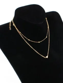 Women's necklace Chic & Modern Fashion Street / Multilayer Layered Heart Choker Necklaces/ Dailywear / Spring / Summer / Fall / Winter