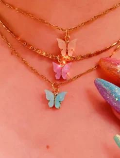 Women's necklace Fashion Outdoor Butterfly Necklaces