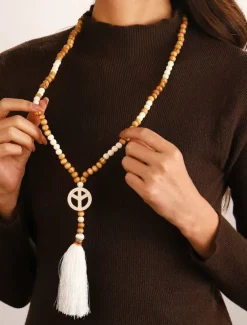 Women's necklace Fashion Street Color Block Necklaces