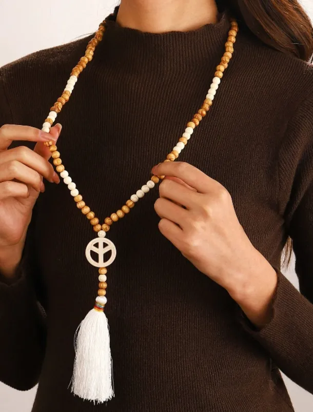 Women's necklace Fashion Street Color Block Necklaces