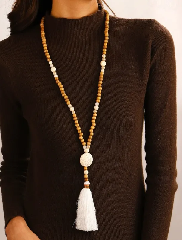 Women's necklace Fashion Street Color Block Necklaces