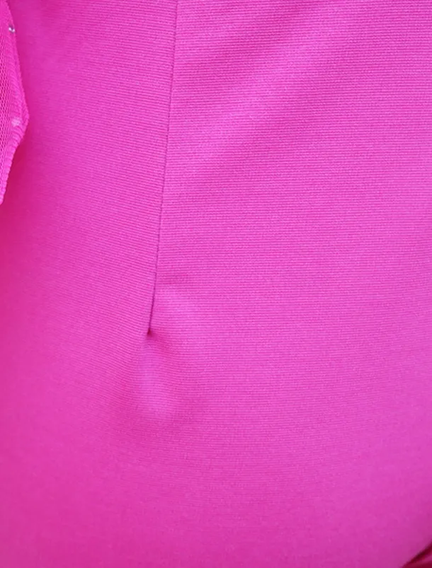 Women's Normal Jumpsuit Elegant Solid Color Long Sleeve V Neck High Waist Wedding Party Regular Fit Blue Fuchsia Green Spring