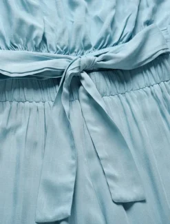 Women's Normal Jumpsuit Streetwear Solid Color Sleeveless Strapless Lace up Backless Street Daily Regular Fit White Green Apricot Summer