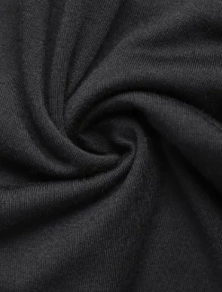 Women's Normal Romper Active Solid Color Sleeveless Round Neck Zipper Pocket Vacation Daily Regular Fit Black Summer