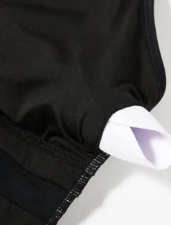 Women's Normal Swimwear Bikini Swimsuit Mesh Patchwork Beach Wear Holiday Solid Color Leopard Sleeveless Bathing Suits