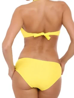 Women's Normal Swimwear Bikini Swimsuit 2 Piece Beach Wear Summer Plain Sleeveless Bathing Suits