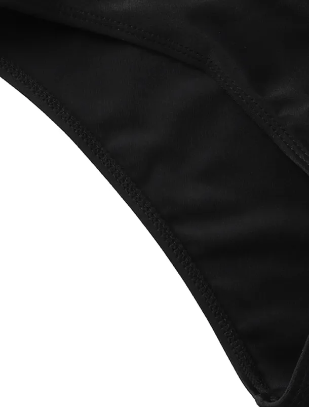 Women's Normal Swimwear Tankini 2 Piece Swimsuit 2 Piece Modest Swimwear Bandeau Strapless Vacation Beach Wear Solid Color Strap Sleeveless Bathing Suits