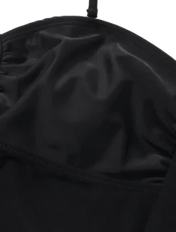 Women's Normal Swimwear Tankini 2 Piece Swimsuit 2 Piece Modest Swimwear Bandeau Strapless Vacation Beach Wear Solid Color Strap Sleeveless Bathing Suits