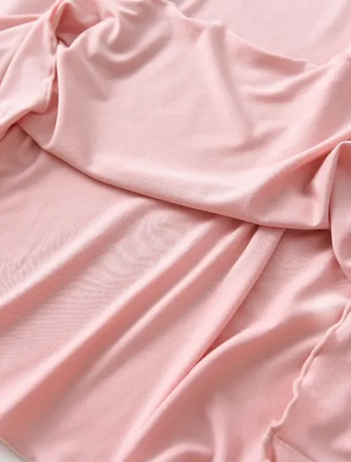 Women's Pajamas Nightgown Nightshirt Dress Pure Color Simple Comfort Home Daily Bed Modal Breathable Crew Neck Short Sleeve T shirt Tee Summer Spring Home Outfits