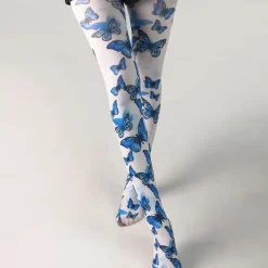 Women's Panty Hose Gift Daily Flower Acrylic Fibers Casual Boho / Bohemian Casual / Daily 1 Pair