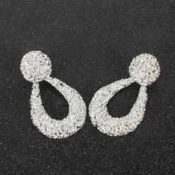 Women's Pearl Hoop Earrings Classic Drop Love Vintage Classic Earrings Jewelry Silver / Gold For Party Wedding 1 Pair