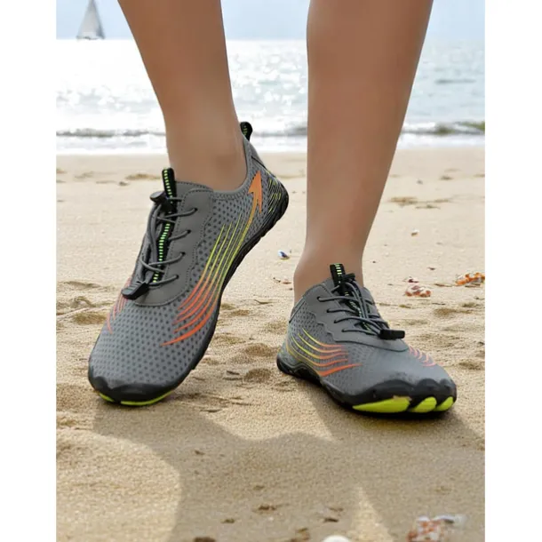 Women's Pink Quick-Dry Water Shoes – Breathable Mesh Aqua Sneakers for Beach, Boating & Swim Sports