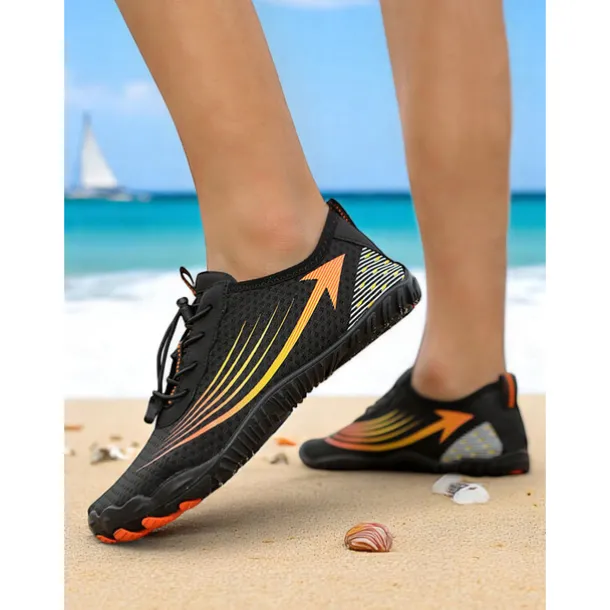 Women's Pink Quick-Dry Water Shoes – Breathable Mesh Aqua Sneakers for Beach, Boating & Swim Sports