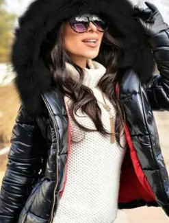 Women's Puffer Jacket Work Sports & Outdoor Daily Fall Winter Regular Coat Fashion Streetwear Jacket Long Sleeve Patchwork Black