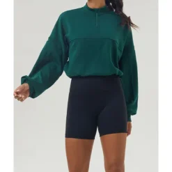 Women's Pullover Sweatshirt Hiking Jacket Sport Jacket Outdoor Warm Hiking Outfits Hiking Clothes Autumn / Fall Jacket Tennis Golf Running Solid Color Navy Pink Light Grey