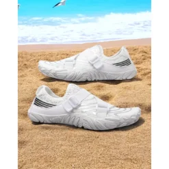 Women's Quick-Dry Wide Fit Water Shoes – Lightweight Barefoot Aqua Socks with Anti-Slip Sole, Breathable & Flexible for Beach, Swimming, Surfing & Water Sports