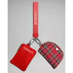 Women's Red Long Sleeve Top Ladies Golf Attire Clothes Outfits Wear Apparel