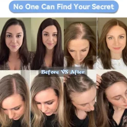 Women's Remy Human Hair Toupees Straight Capless Women / Classic / Best Quality Party / Party / Evening / Evening Party