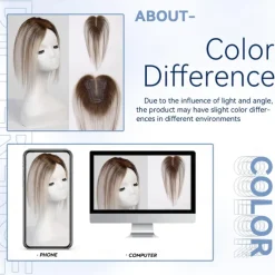 Women's Remy Human Hair Toupees Straight Capless Women / Classic / Best Quality Party / Party / Evening / Evening Party