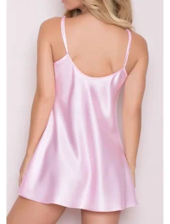 Women's Robes Gown Nightgown Sleepwear Patchwork Fashion Simple Hot Home Daily Bed Lace Breathable Straps Sleeveless Backless Summer Spring Home Outfits