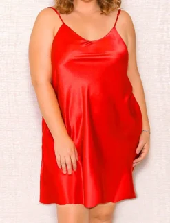 Women's Robes Gown Nightgown Sleepwear Patchwork Fashion Simple Hot Home Daily Bed Lace Breathable Straps Sleeveless Backless Summer Spring Home Outfits