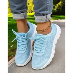 Women's Running Shoes - Comfortable Lightweight Sneakers with Breathable Mesh, Ideal for Daily Jogging and Fitness