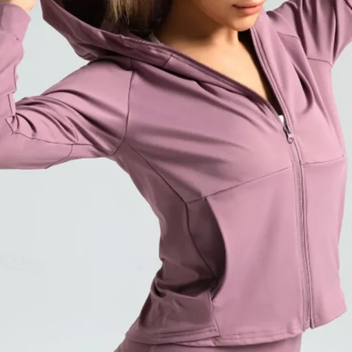 Women's Running T-Shirt Zipper Pocket Long Sleeve Hoodie Casual Athleisure Breathable Quick Dry Gym Workout Running Walking Sportswear Activewear Solid Colored Black Navy Blue Blue
