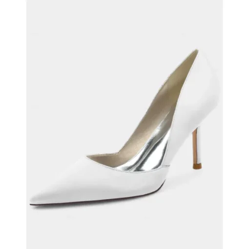 Women's Satin Pointed-Toe Stiletto Heels - Elegant High Heels for Evening Events, Parties, and Weddings