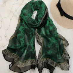 Women's Scarves Daily Holiday Flowers Bohemia Vintage Retro Warm Casual / Daily 1 PC