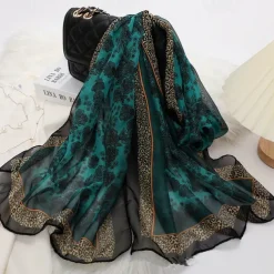 Women's Scarves Daily Holiday Flowers Bohemia Vintage Retro Warm Casual / Daily 1 PC