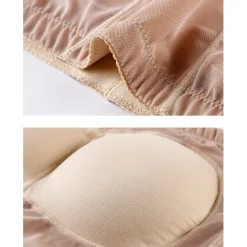 Women's Scrunch Butt Shorts Shapewear Fashion Casual Short Plain Mesh Patchwork Ruched Butt Lifting Tummy Control Butt Lift Comfort High Elasticity Home Daily Fitness Black Apricot Skinny