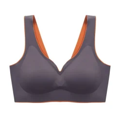 Women's Seamless Full Coverage Wireless Stretchy Daily Comfort Bra