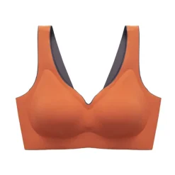 Women's Seamless Full Coverage Wireless Stretchy Daily Comfort Bra