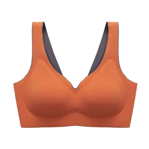Women's Seamless Full Coverage Wireless Stretchy Daily Comfort Bra