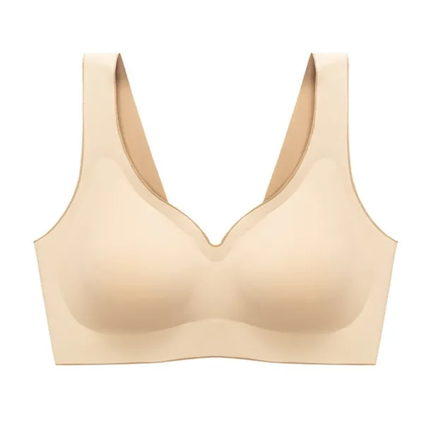 Women's Seamless Full Coverage Wireless Stretchy Daily Comfort Bra