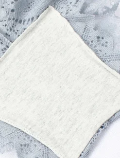 Women's Sexy Lingerie Panties Pure Color Lovers Hot Home Valentine's Day Bed Lace Breathable Hole Summer Spring Home Outfits