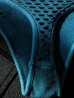 Women's Sexy Lingerie Panties Letter Lovers Hot Comfort Home Valentine's Day Bed Nylon Breathable Hole Summer Spring Home Outfits