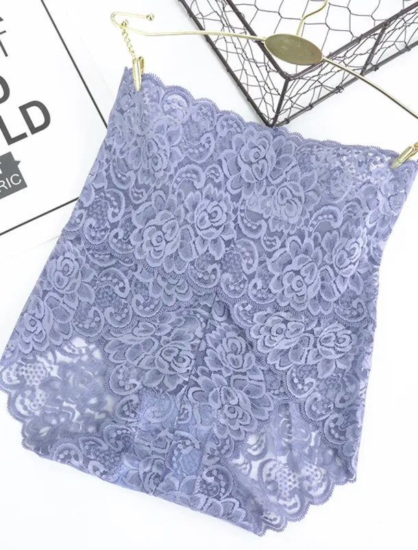 Women's Sexy Panties Brief Underwear 1 PC Underwear Sexy Comfort Lace Pure Color PU High Waist Sexy Green Black Purple M L XL Home Outfits