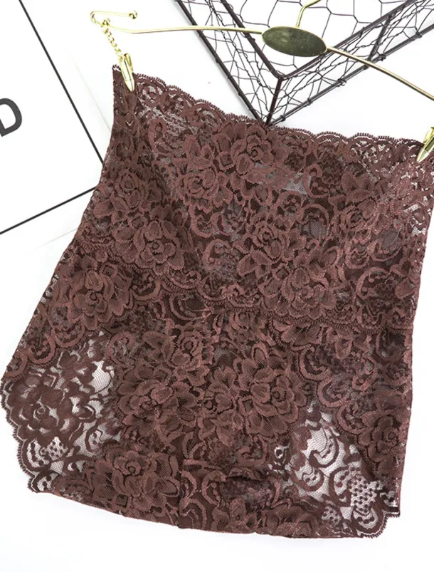 Women's Sexy Panties Brief Underwear 1 PC Underwear Sexy Comfort Lace Pure Color PU High Waist Sexy Green Black Purple M L XL Home Outfits