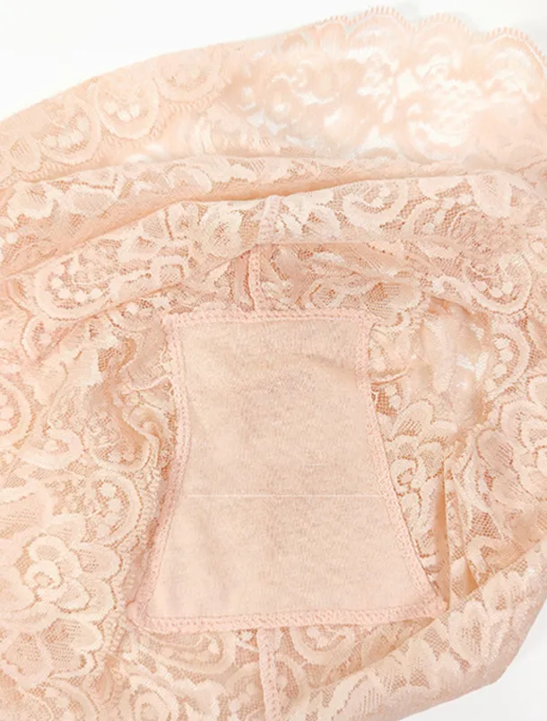 Women's Sexy Panties Brief Underwear 1 PC Underwear Sexy Comfort Lace Pure Color PU High Waist Sexy Green Black Purple M L XL Home Outfits