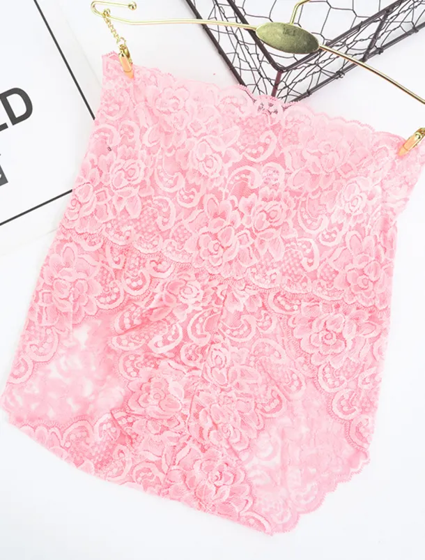 Women's Sexy Panties Brief Underwear 1 PC Underwear Sexy Comfort Lace Pure Color PU High Waist Sexy Green Black Purple M L XL Home Outfits