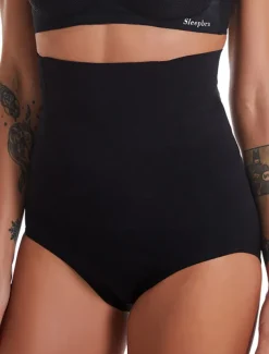 Women's Shapewear Shaping Panty Elastic Nightwear Nylon Spandex Formal Wedding Party Solid Colored Black Apricot Summer Spring Fall Winter