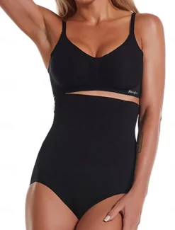 Women's Shapewear Shaping Panty Elastic Nightwear Nylon Spandex Formal Wedding Party Solid Colored Black Apricot Summer Spring Fall Winter